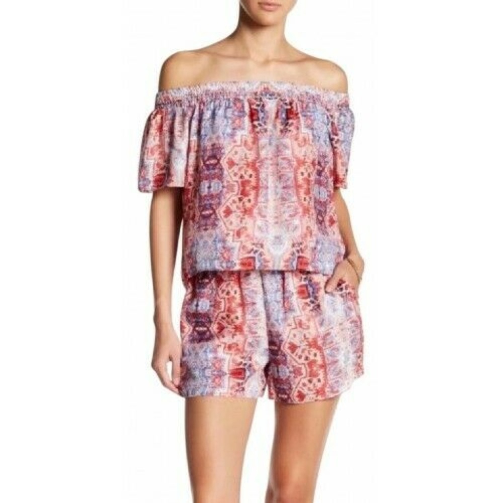 🎀 Parker Marmari Kaling Off The Shoulder Romper
